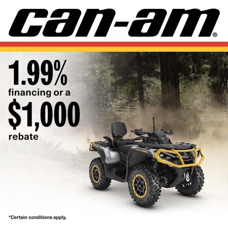 SELECT CAN-AM OUTLANDER PROMOTION