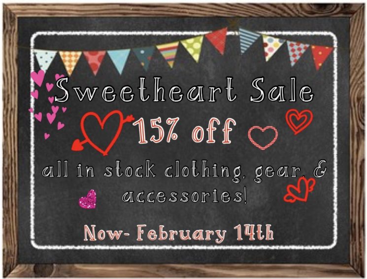 SWEETHEART SALE!